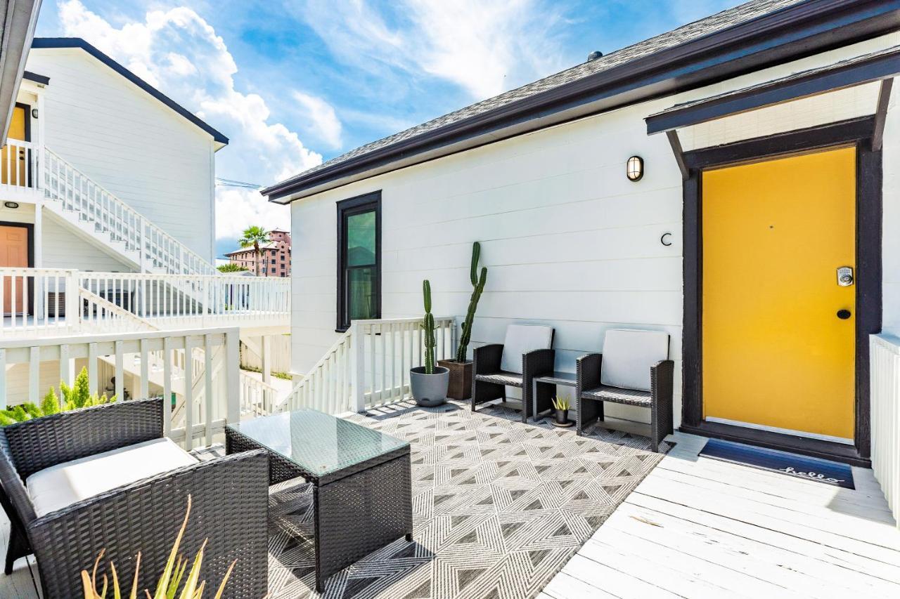 Soleil House - Unit C Villa Galveston Eksteriør billede